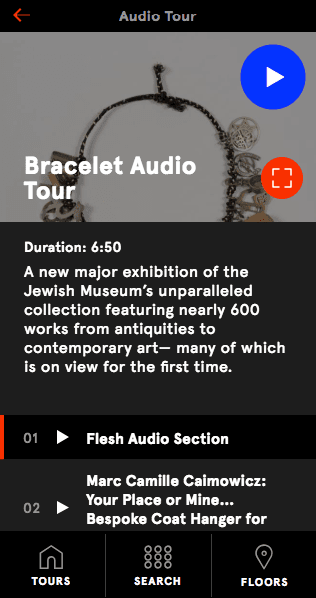The Jewish Museum WebApp project image 2